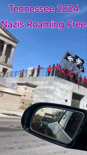 Nazis Roaming Free in Tennessee? And nobody stopped them! Good luck America. The future is bright...