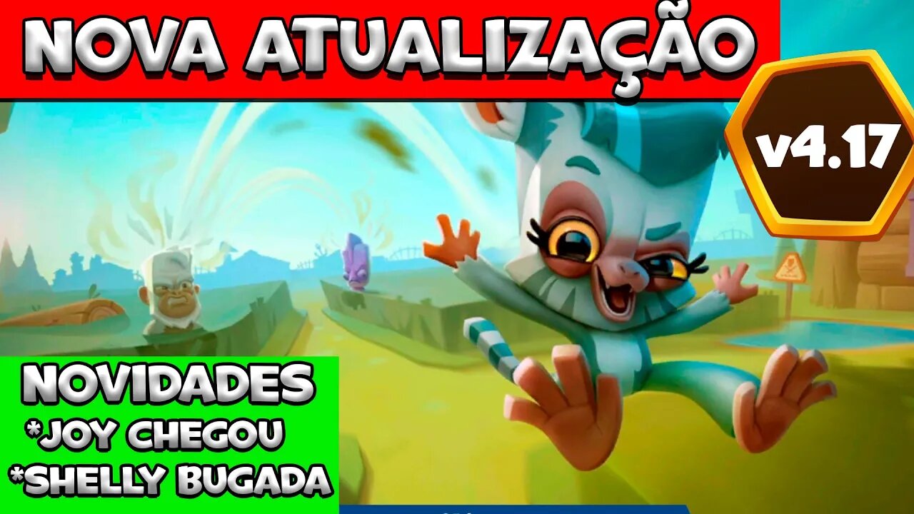 NOVA ATUALIZAÇÃO 4.17! JOY FINALMENTE CHEGOU NO ZOOBA! SHELLY BUGADA E +