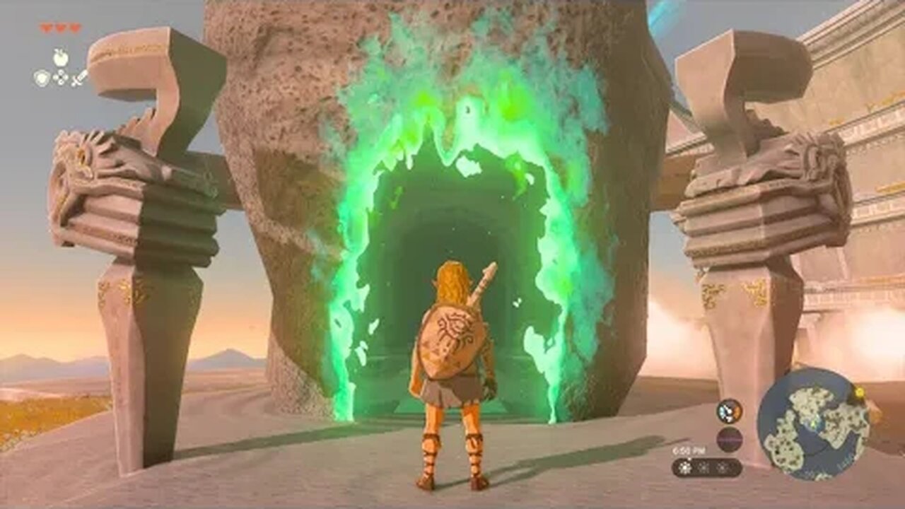 The Legend of Zelda Tears of The Kingdom Ukouh Shrine 4k