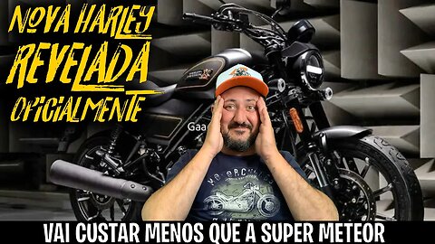 Custando MENOS que a METEOR 😮 nova HARLEY X440 é REVELADA OFICIALMENTE
