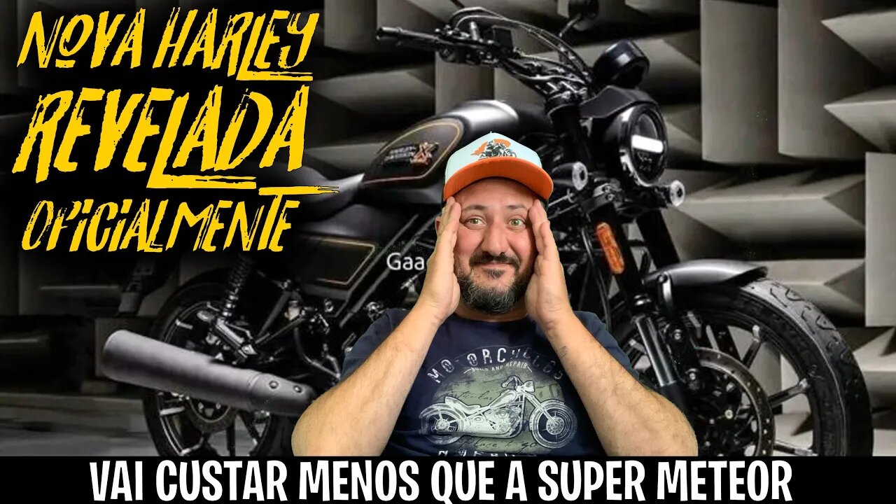 Custando MENOS que a METEOR 😮 nova HARLEY X440 é REVELADA OFICIALMENTE