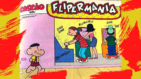 CASCÃO EM FLIPERMANIA || Quadrinhos da Turma Mônica Narrado ||