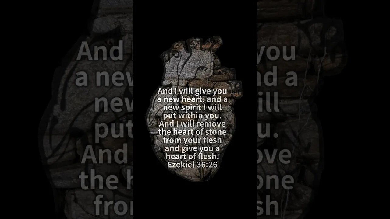Ezekiel 36:26 #heart #God #spirit #Jesus #Lord