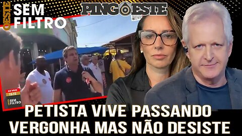 Os petistas não cansam de passar vergonha