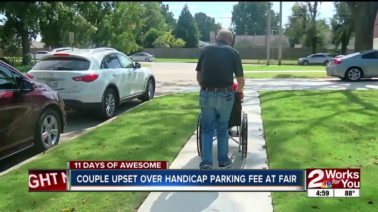 Some upset over new fair handicap parking fee