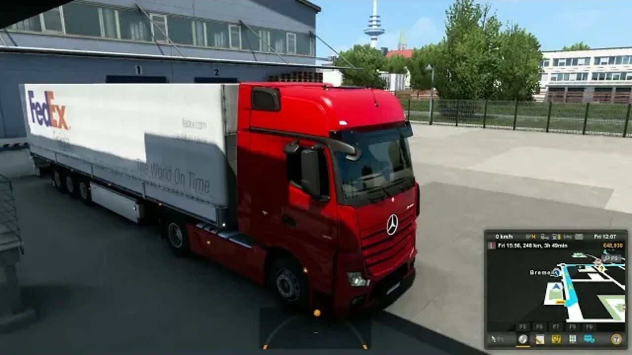 (euro truck simulator 2) excuse my shoddy parking