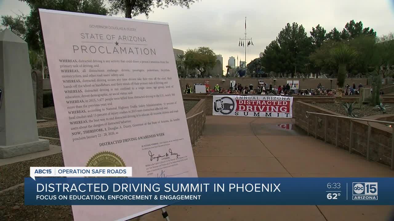 Distracted Driving Summit held in downtown Phoenix