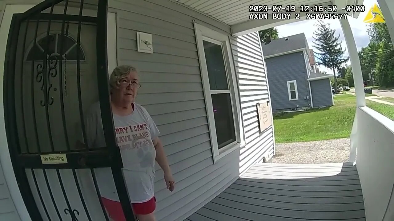 BODYCAM FOOTAGE FROM 07-13-2023- SALLY CLAIMS SHE DIDN'T MAKE THE CALL AND THAT CHANCE NEVER HIT HER