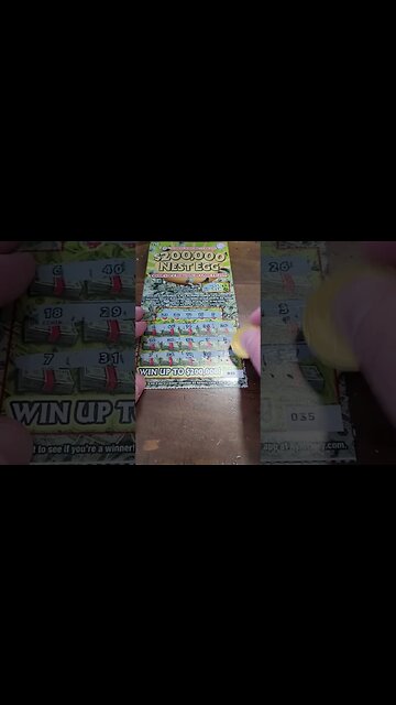 EGG Lottery Ticket Scratch Offs!