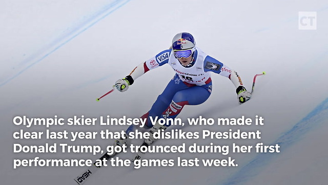 Vonn Fails to Even Make It to Podium After Insulting POTUS