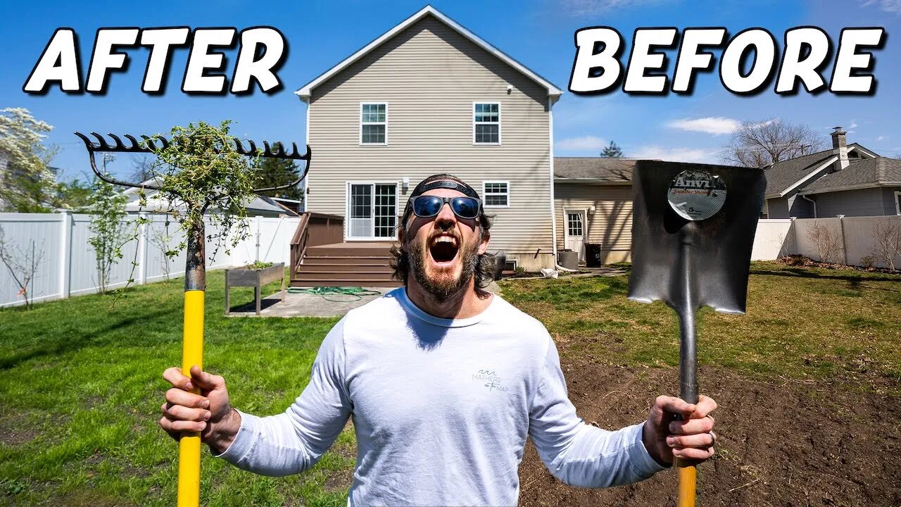 Our New Home's Yard Transformation Makeover!