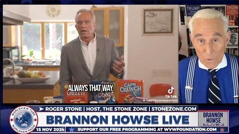 Roger Stone on His Favorite Trump Admin Picks & What is Going on with InfoWars