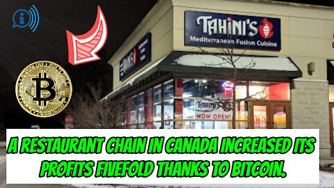 A restaurant chain in Canada increased its profits fivefold thanks to bitcoin. Shaptal News