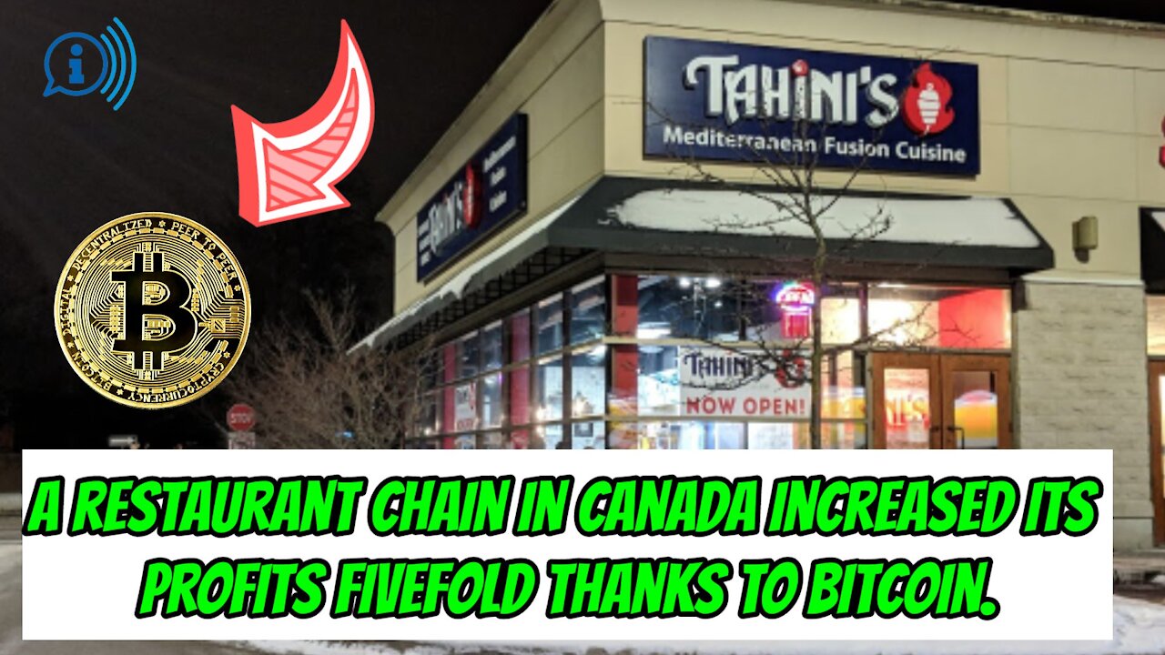 A restaurant chain in Canada increased its profits fivefold thanks to bitcoin. Shaptal News