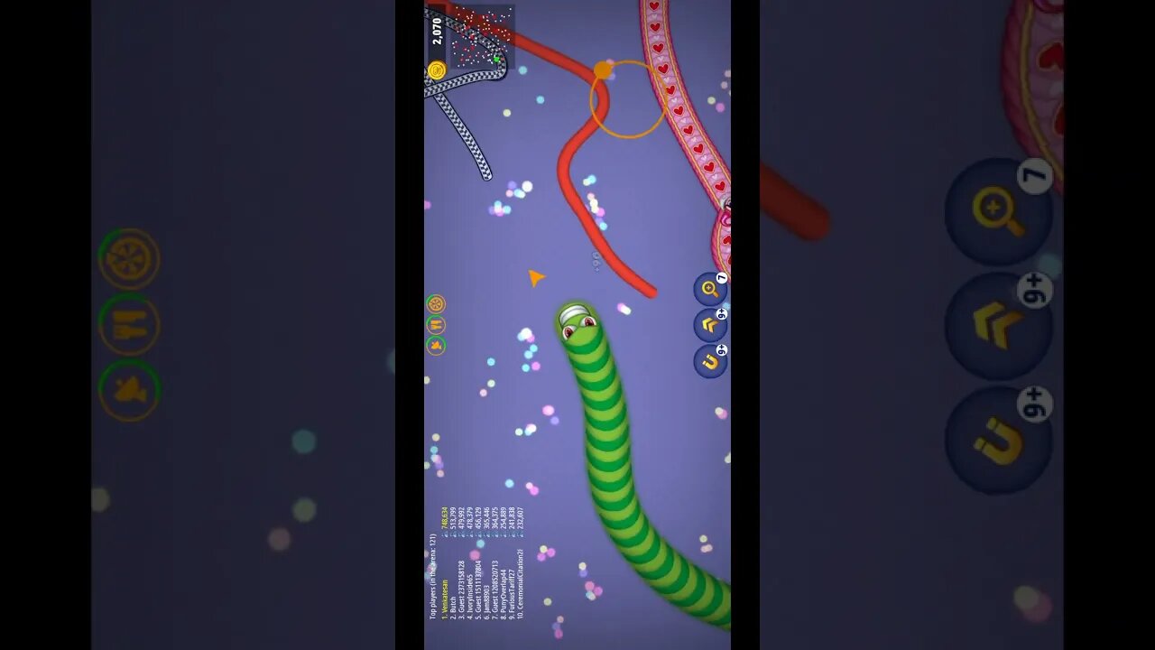 Shorts CASUAL AZUR GAMES Worms Zone .io - Hungry Snake 71-280