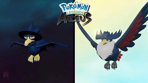 How to Find Murkrow & Evolve It Into Honchkrow in Pokemon Legends Arceus