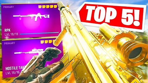 WARZONE 2 TOP 5 BEST LOADOUTS in SEASON 1! (Warzone 2 Best Loadouts)