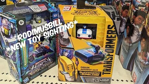 Buzzworthy Bumblebee Origin Autobot Jazz - Rodimusbill New Transformer toy Sighting - Clearwater, Fl