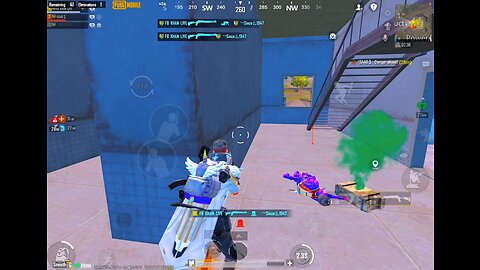 Shotgun 1v3😱 pubgmobile