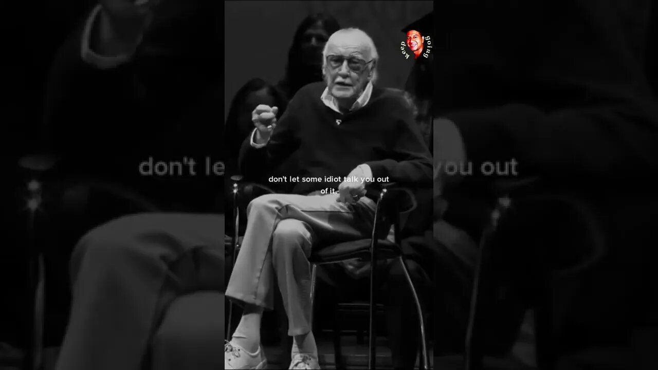 Stan Lee Inspiration Speech That You Can't Help But Listen To | Stan Lee tribute