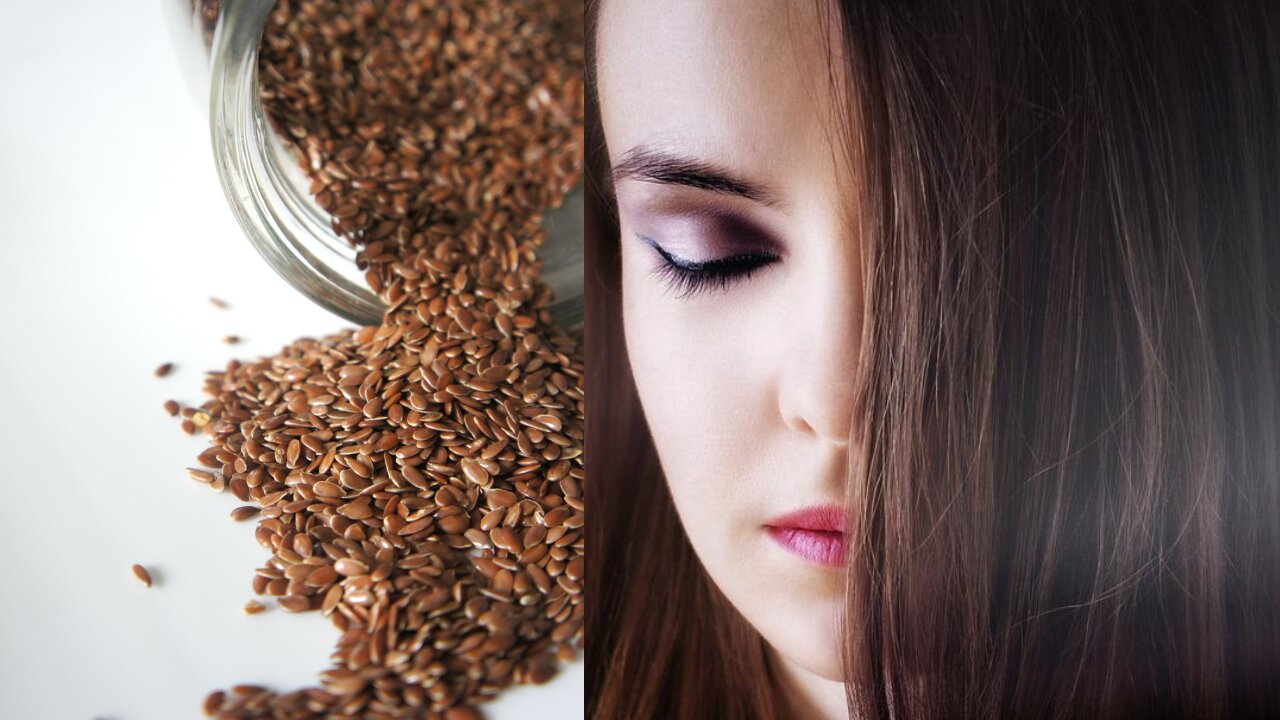 Make your hair strong with flaxseed hair mask