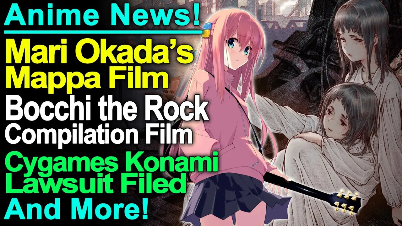 Bocchi the Rock Compilation Film, MAPPA film with Mari Okada, More Frieren Manga, & More Anime News!