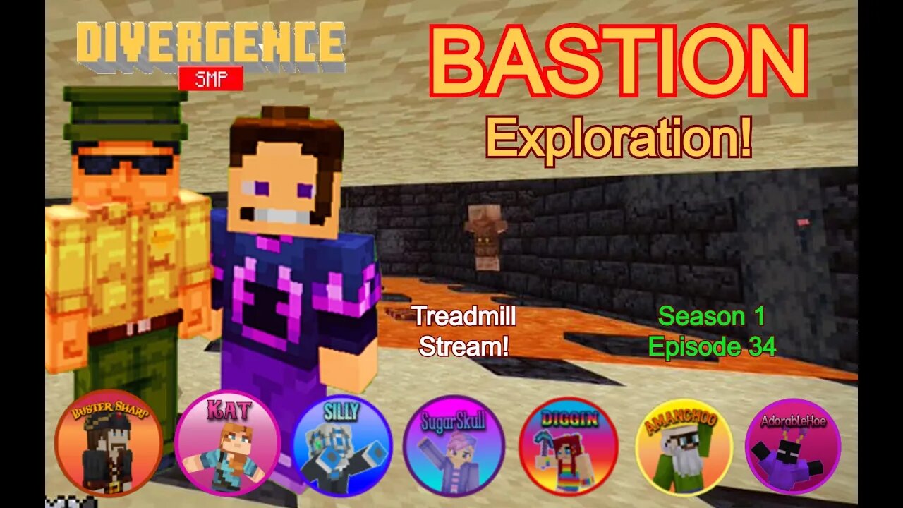 S1, EP34, Dont be a Brute - Bastion exploration! #MiM on the #DivergenceSMP!