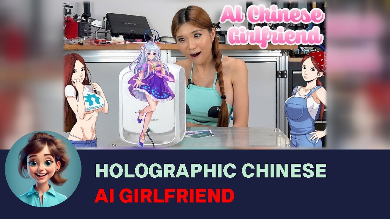 Unboxing and Review: Holographic Chinese AI Girlfriend