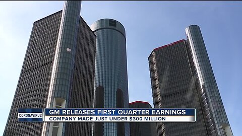 GM nets nearly $300M profit in Q1, $1.8B loss compared to Q1 of 2019