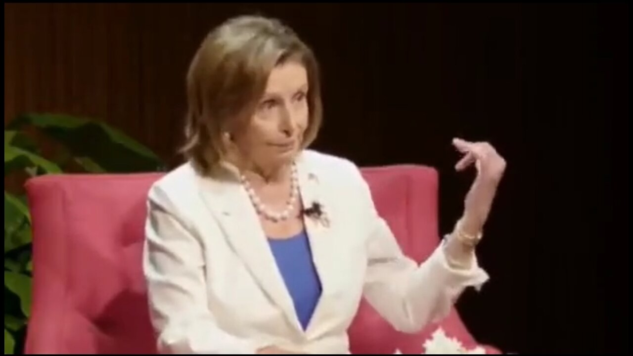 Pelosi Malfunctions: Has A Brain Freeze and Can't Speak