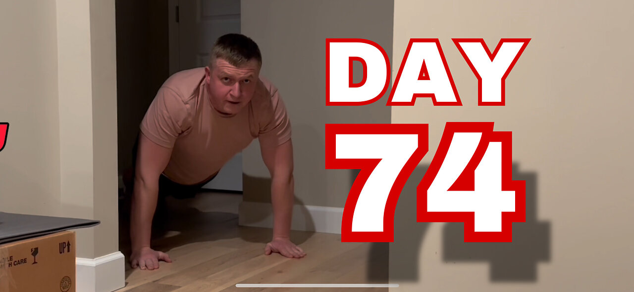 March 15th. 133,225 Push Ups challenge (Day 74)
