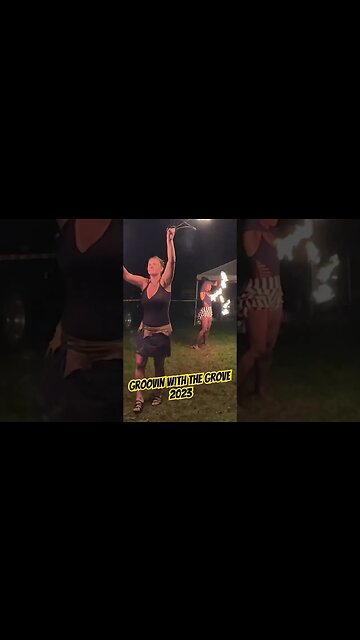 Fire Spinners at Groovin with The Grove 6! #firespinning #firespinner #pyro #festival #westvirginia