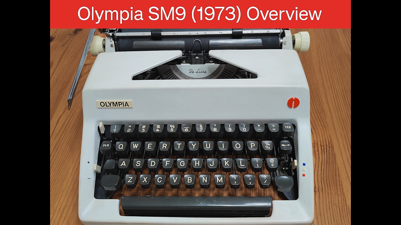 Olympia SM9 (1973) Overview & Demo