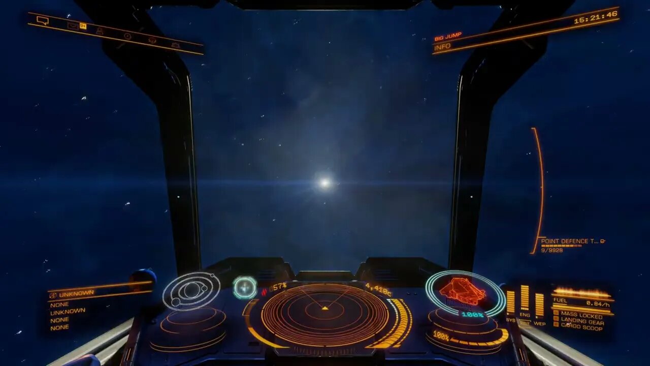 #elitedangerous What looked like another failed attempt by the #Thargoids to #hyperdict my ship