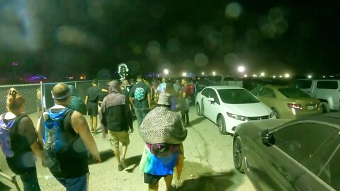 Walking to my car from the stage at Nocturnal Wonderland 2022