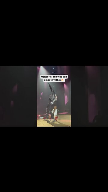 Usher Making The Smoothest Fall Ever🔥