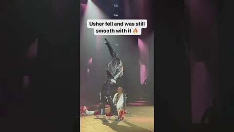 Usher Making The Smoothest Fall Ever🔥