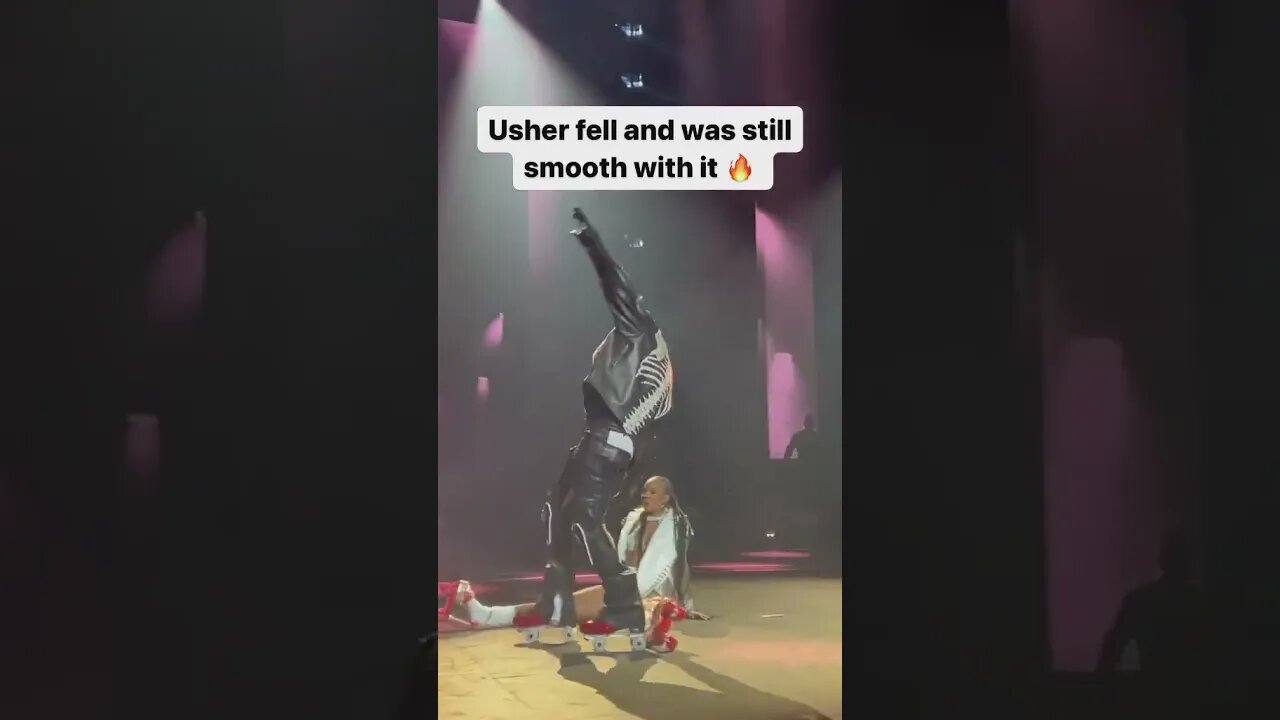 Usher Making The Smoothest Fall Ever🔥