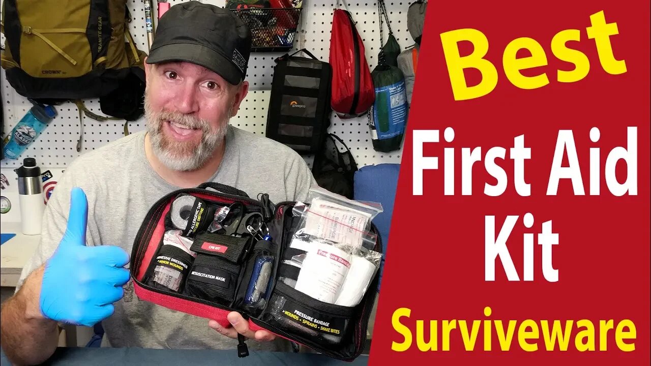 Best First Aid Kit / Perfectly Designed for Real Situations / Surviveware Review