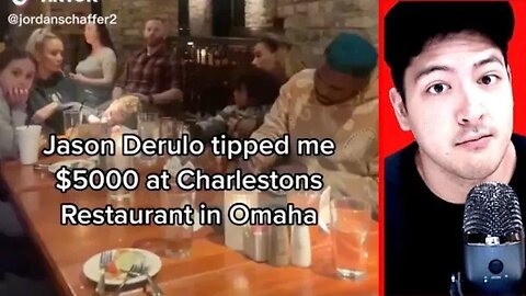 Jason Derulo TIPS Server $5,000