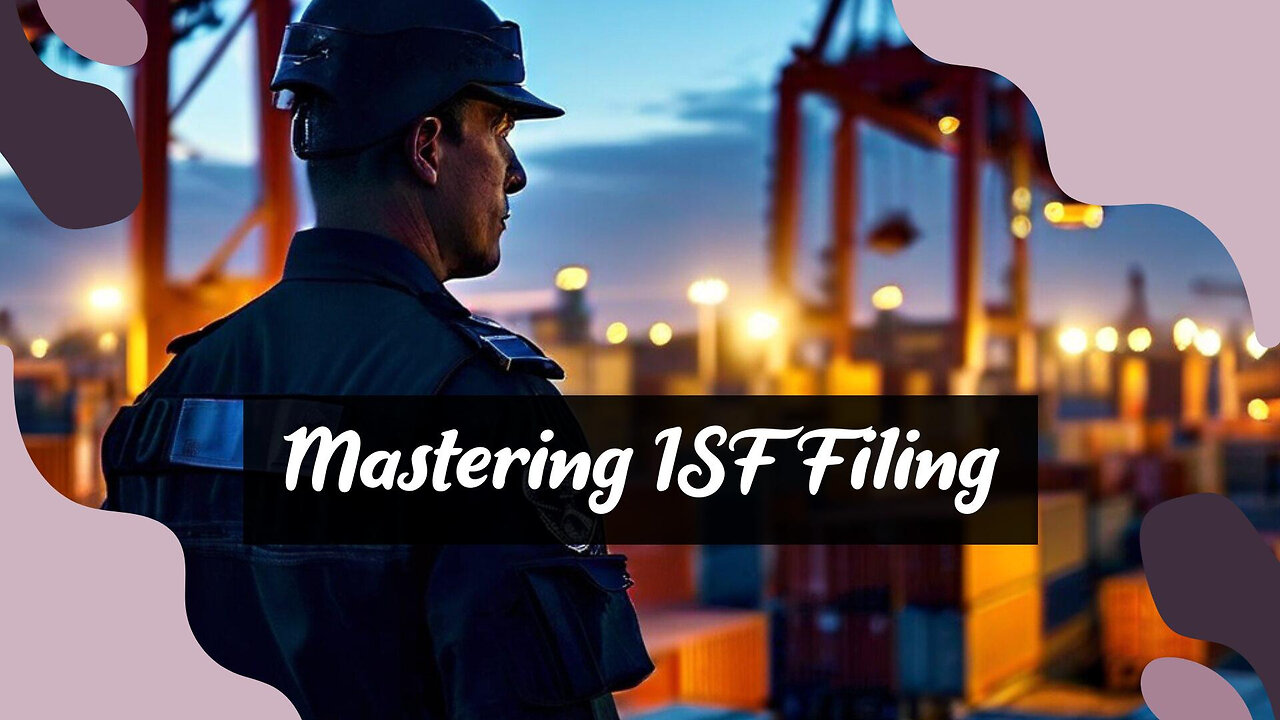 Demystifying Goods Classification: ISF Filing Insights