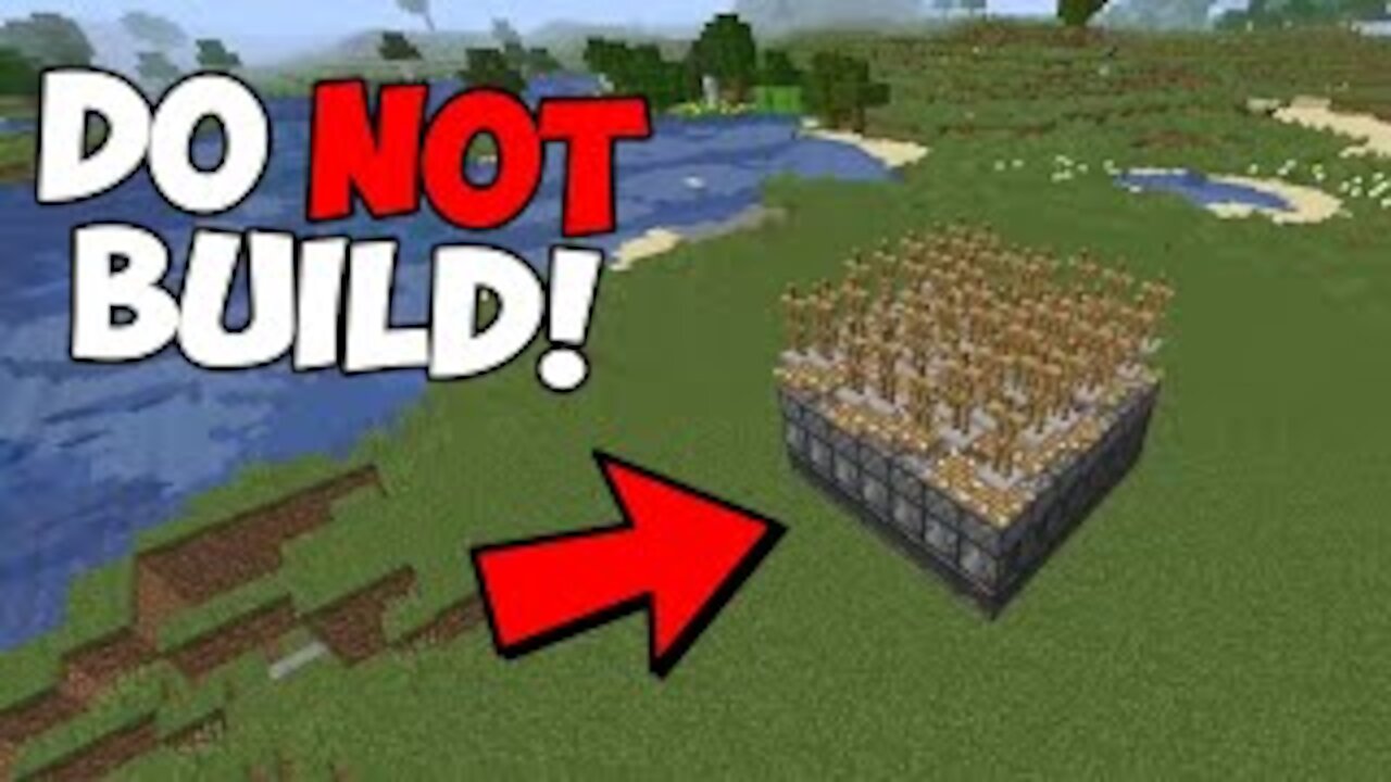 Do not build this ... minecraft / #shorts 10