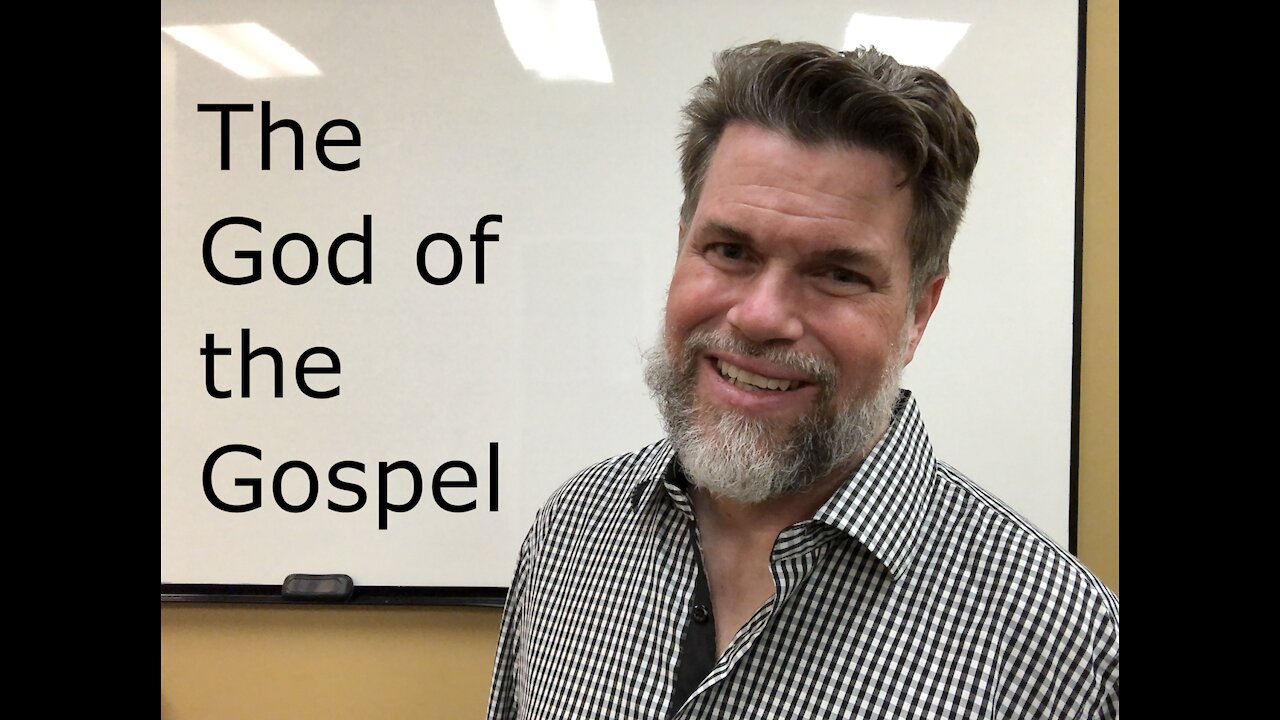 The God of the Gospel. Adventures in Discipleship, chapter 1.