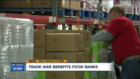 Akron-Canton Regional Foodbank looks for help to distribute food due to trade war