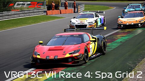 VRGT3C VII: Lauf 4 Spa Francochamps - Grid 2