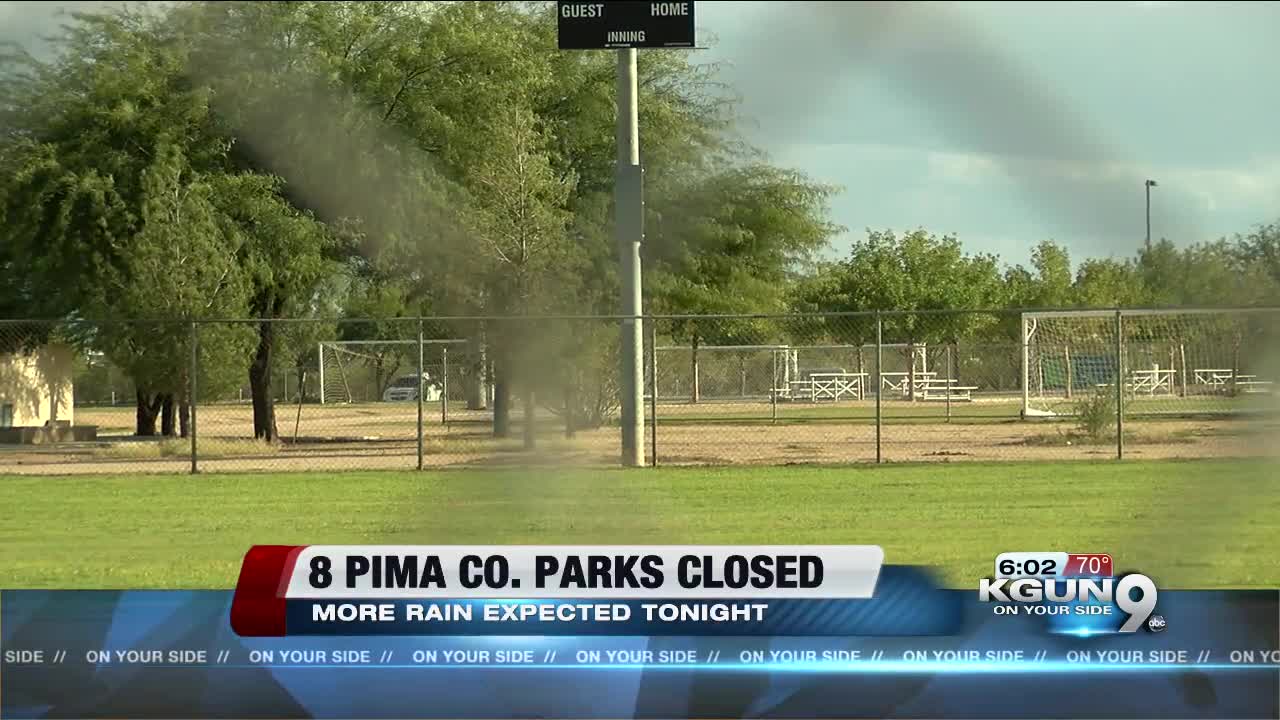 Tucson fields closed due to weather conditions