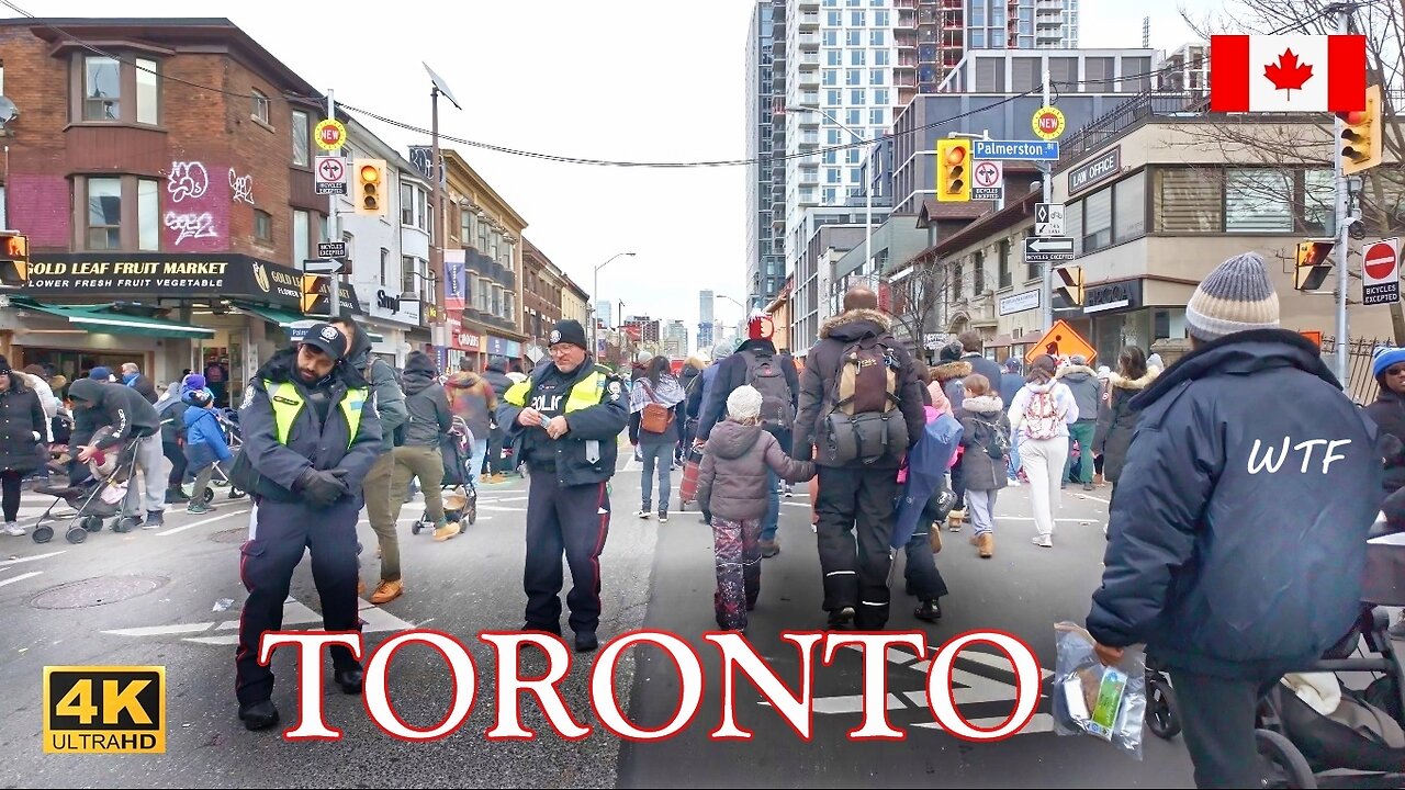 Busy Toronto is Getting Ready for Christmas Santa Claus Parade 2024