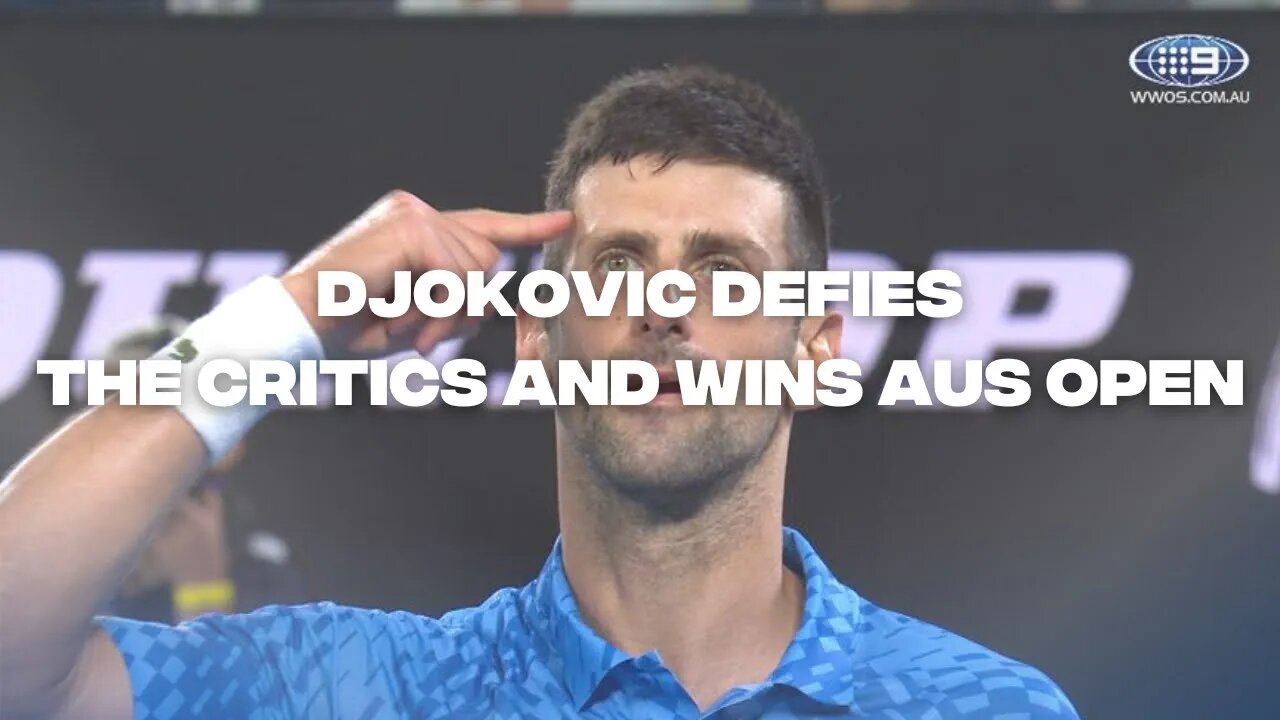 Novak Djokovic Wins The Australian Open