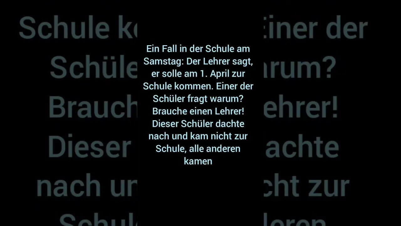 Ein Fall in der Schule #humor #rofl #fein #fantastisch #Schule #Lehrer #1. April