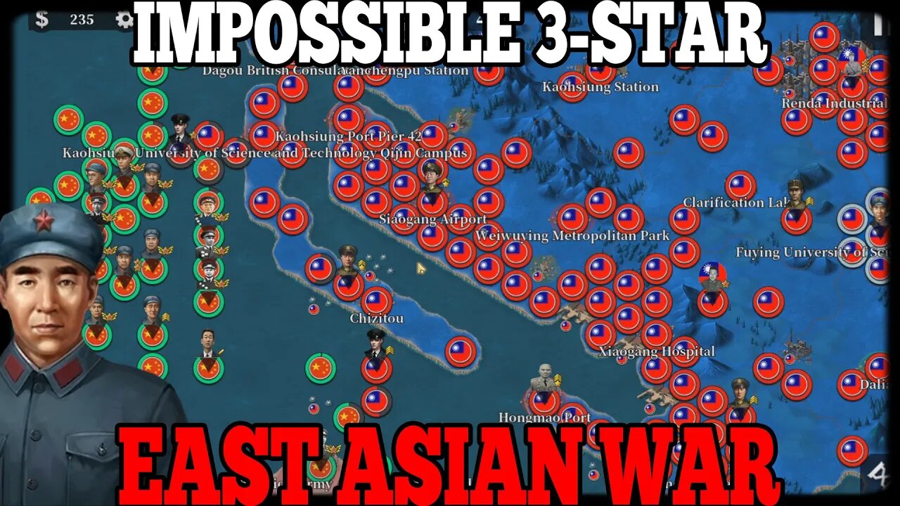 IMPOSSIBLE 3-STAR! KAOHSIUNG PROJECT Fake War Mod